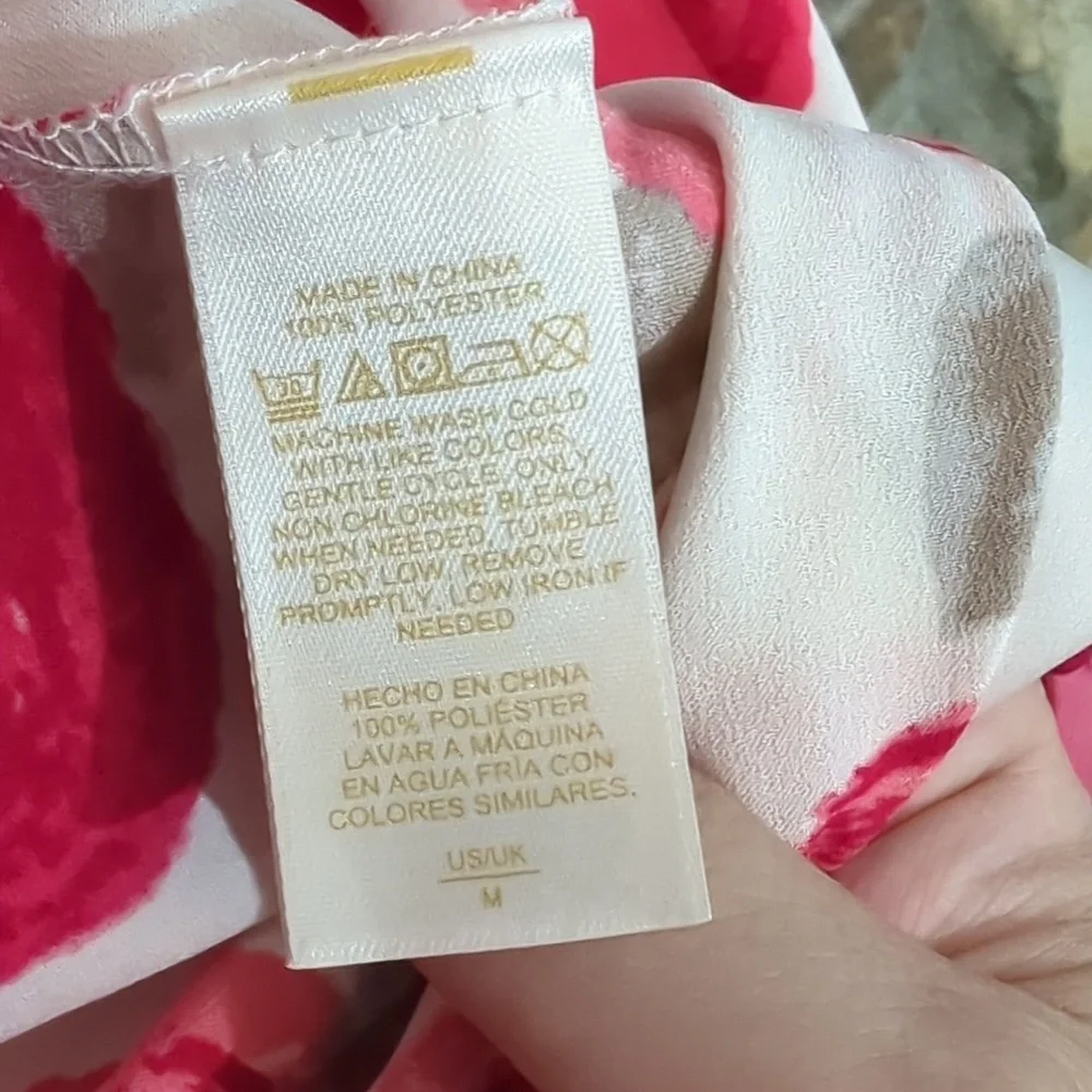 Kate Spade Dream a Little Dream Bella Rose short length robe